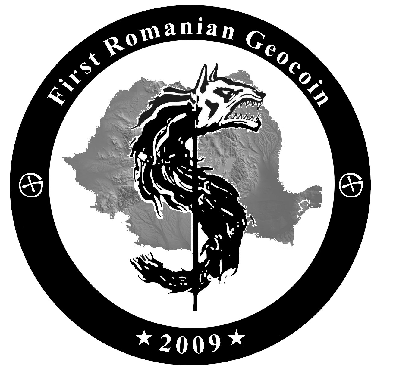 first romanian geocoin side 2